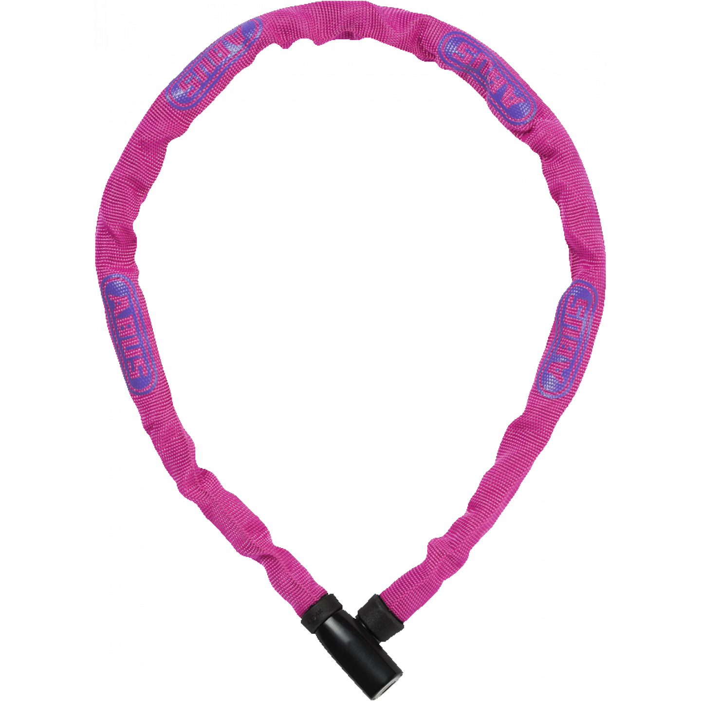 Cykellås ABUS Steel-O-Chain 4804K/75 Pink