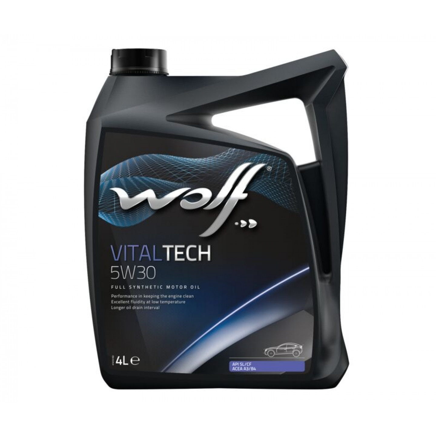 Motoreļļa WOLF VITALTECH 5W30 4L - Trodo.lv