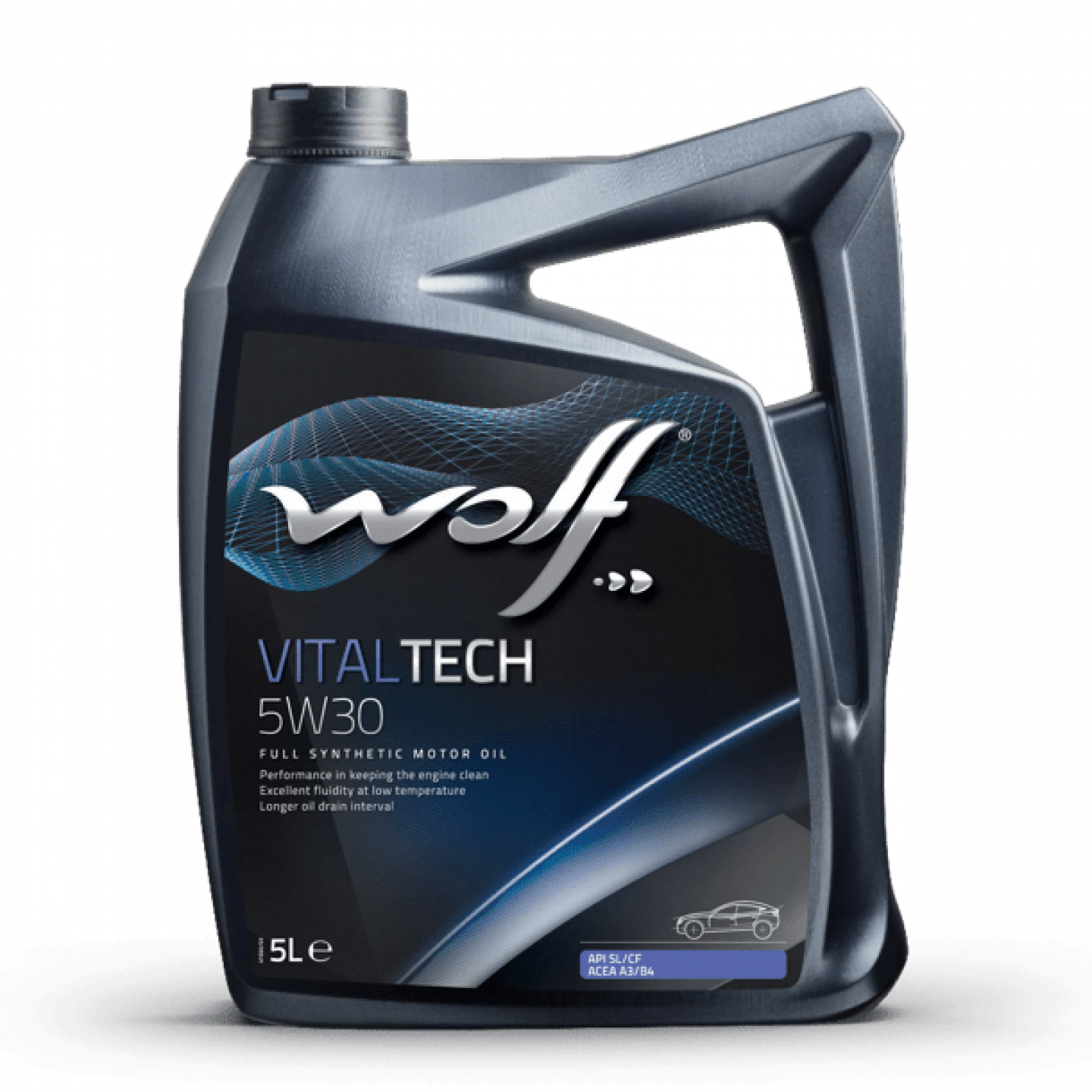 Motoreļļa WOLF VITALTECH 5W30 5L - Trodo.lv