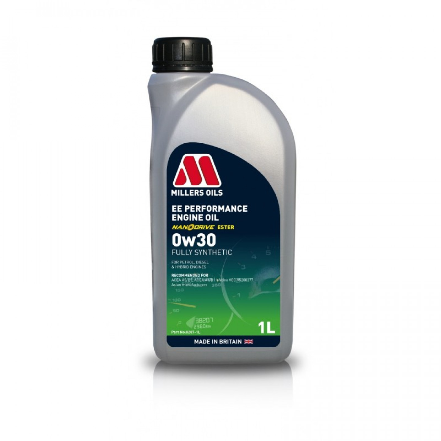 Óleo do motor MILLERS EE PERFORMANCE 0W30 1L
