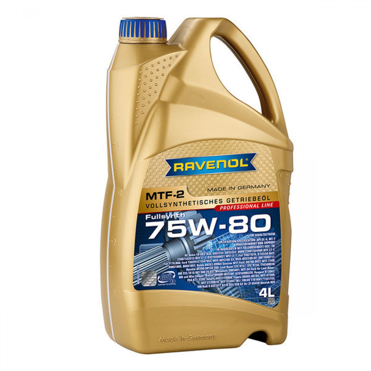 Olej do převodovky RAVENOL MTF-2 75W80 4L