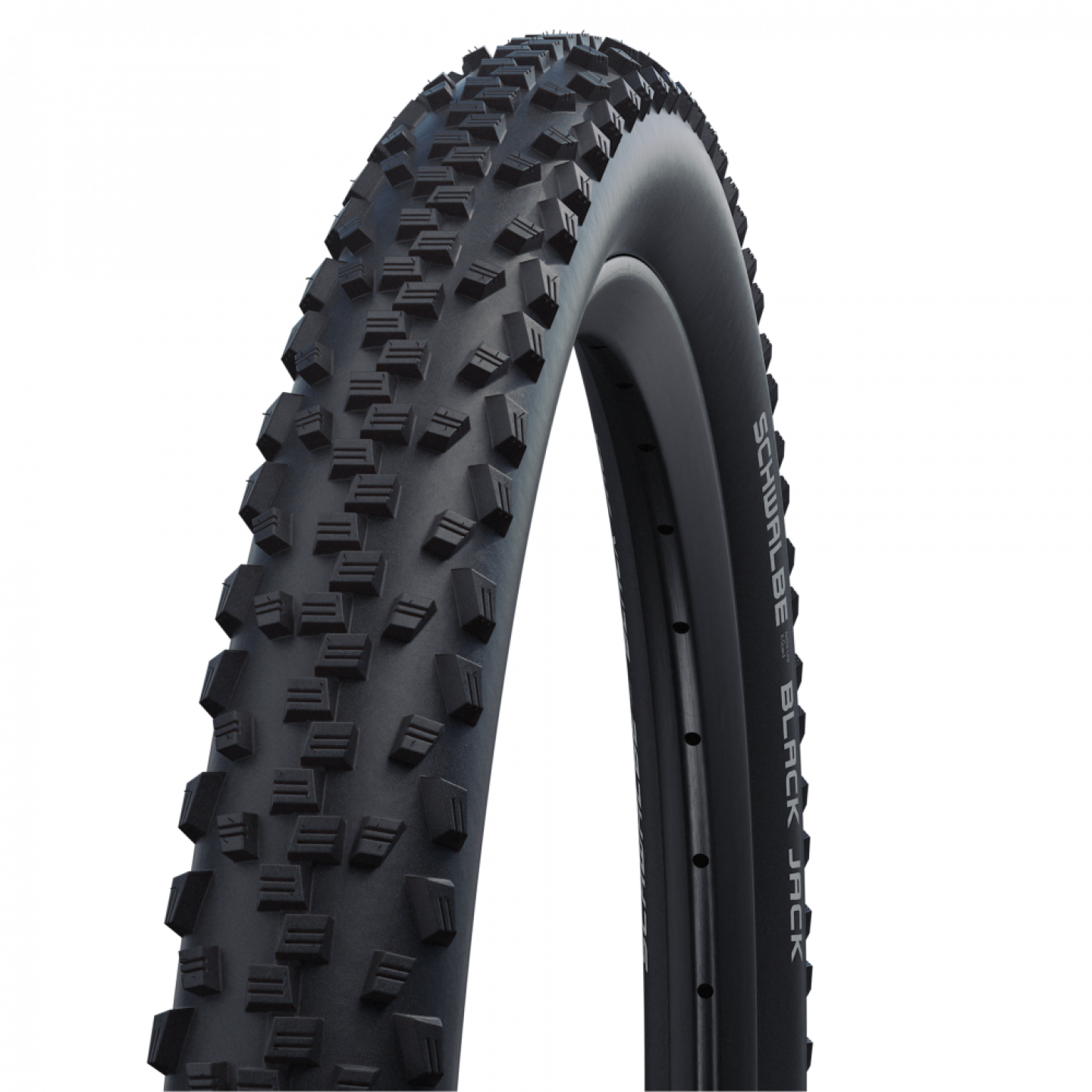 Велосипедная шина SCHWALBE Black Jack 26 x 2.00 Black - Trodo.lv