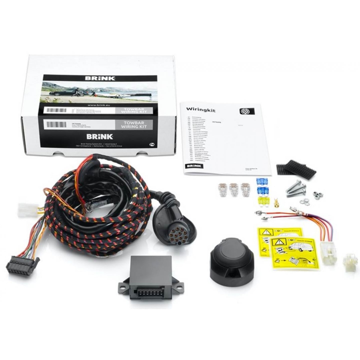 Zestaw okablowania haka holowniczego BRINK 701553 AUDI A6,A7,E-Tron,Q5,Q7,A5 '15-