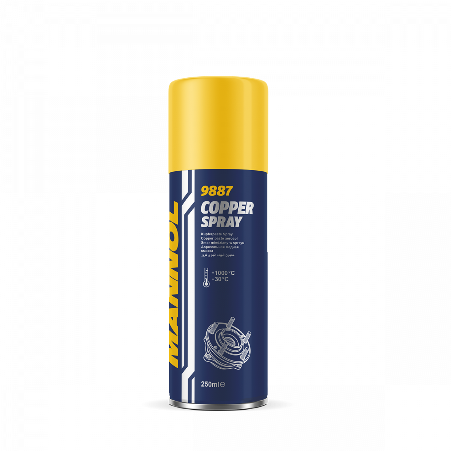 Univerzální mazivo MANNOL Copper Spray 9887 250ml