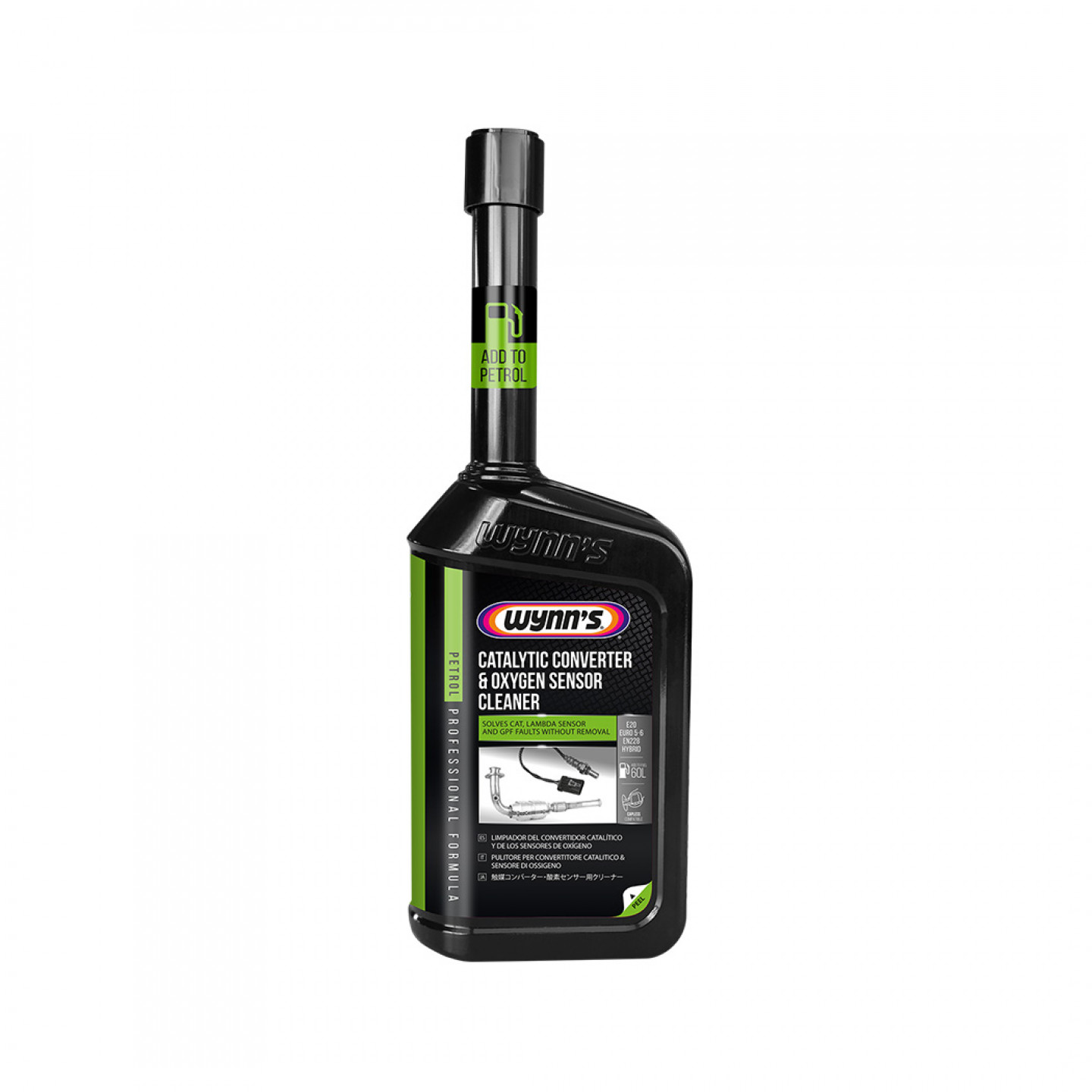 Aditiva do paliva WYNN'S Catalytic Converter & Oxygen Sensor Cleaner 500ml