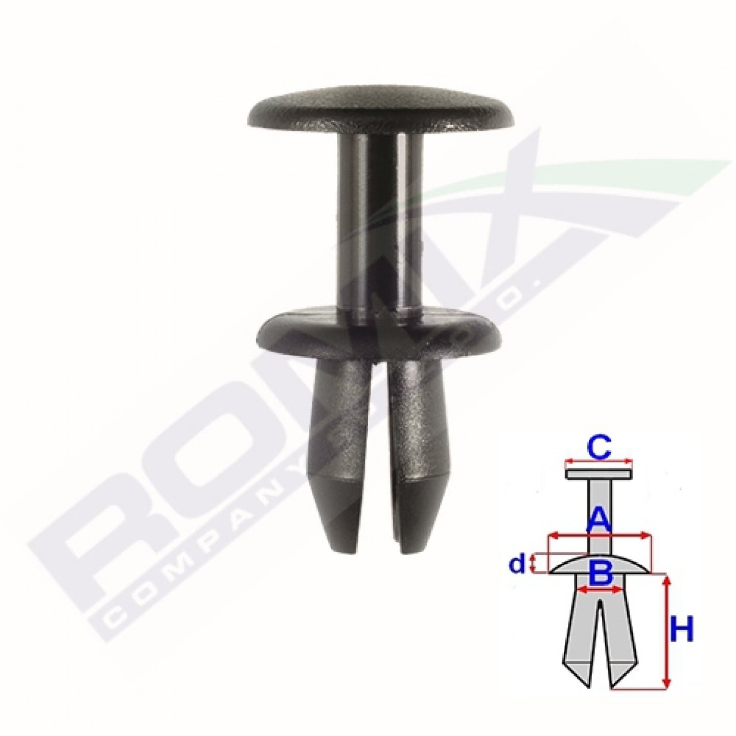 Grampos de guarnição ROMIX C70416 BMW, MINI