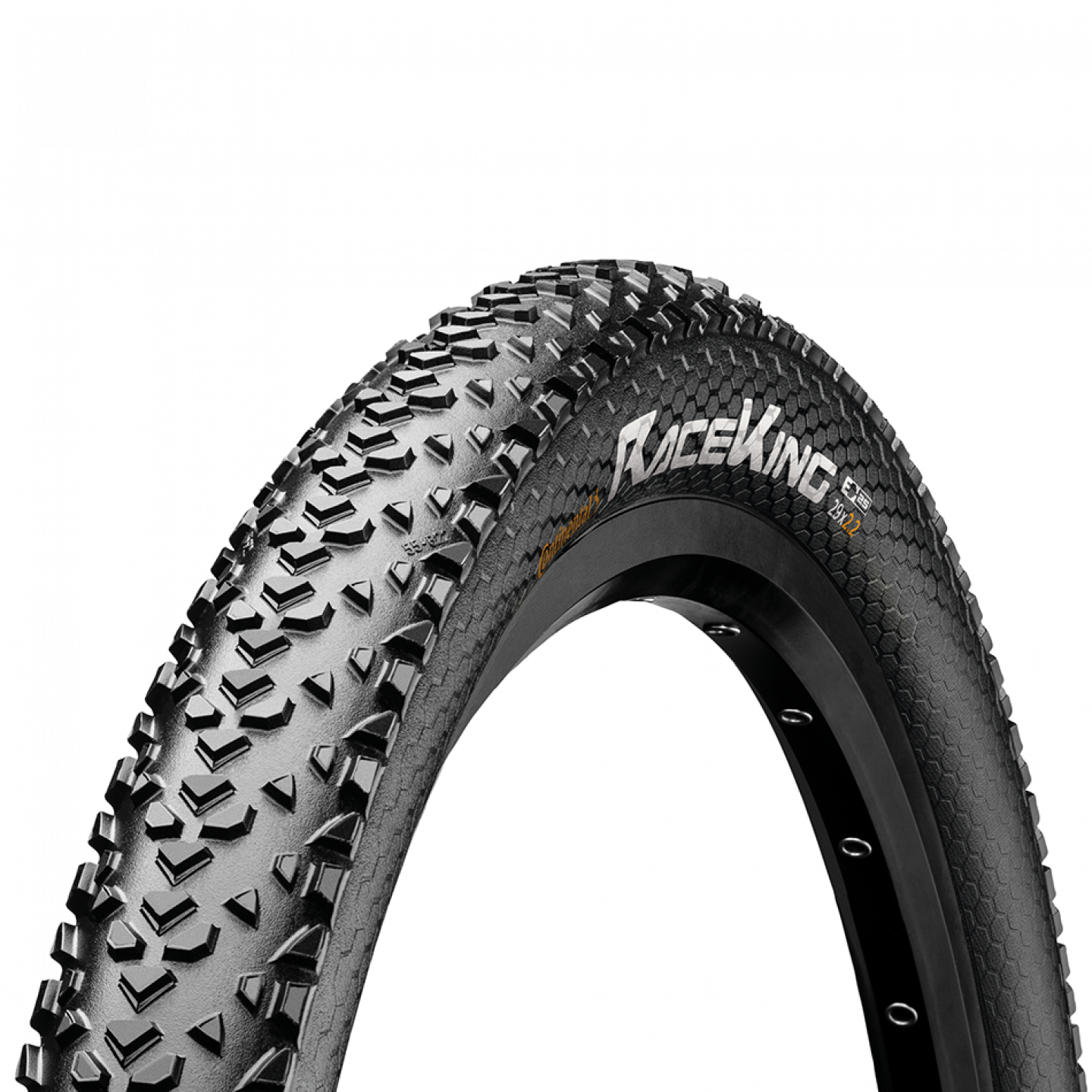 Cubierta de bicicleta Continental Race King 26 x 2.00 Black