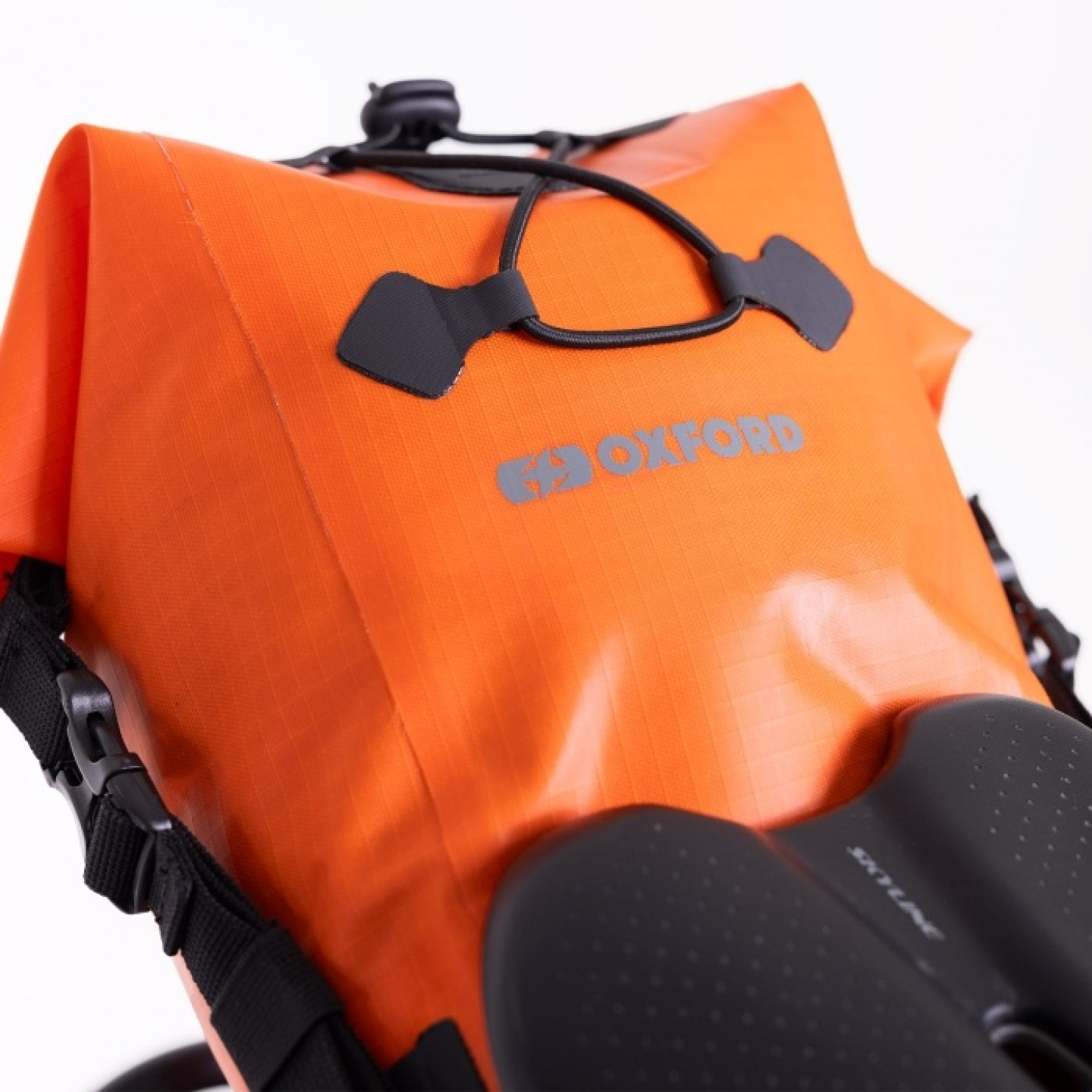 Dviračio balnelio krepšys OXFORD Aqua Evo Adventure Orange 10L