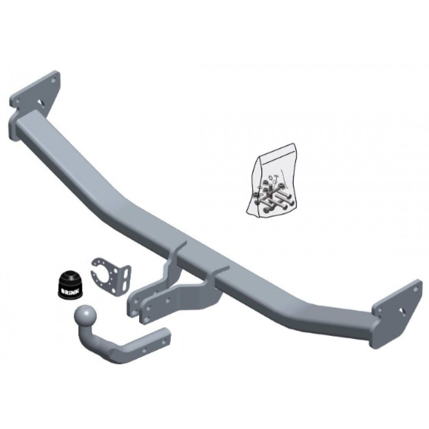 Drążek holowniczy BRINK 641000 HYUNDAI i30, KIA Ceed