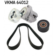 SKF Kit Cinghie Poly-V VKMA64012: Qualità Originale Per Mazda