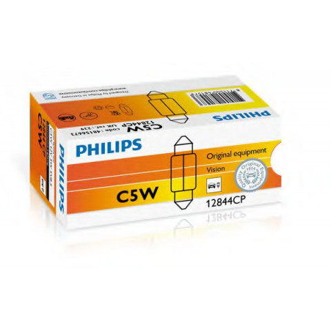 Philips Vision 12844B2 Festoon Lamp C5W