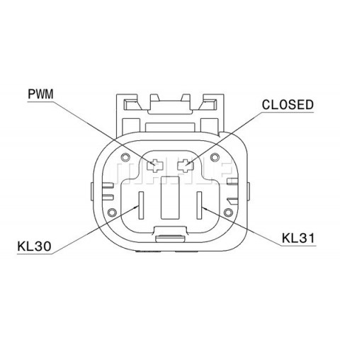 CFF 468 000P MAHLE ORIGINAL 376757311 Motoventilateur Ø: 500 mm, thermique  ▷ AUTODOC prix et avis