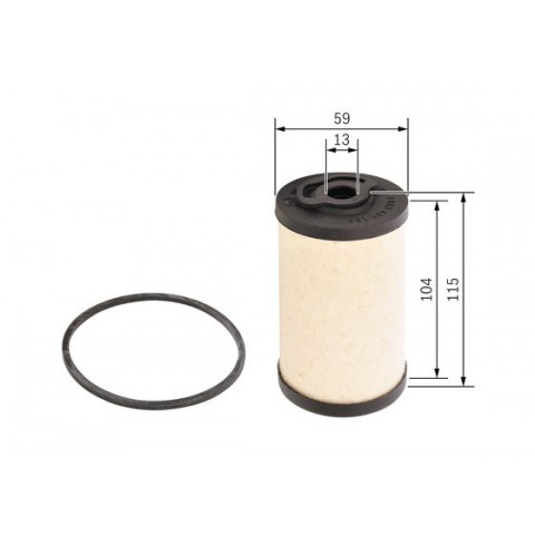 Fuel filter BOSCH 1 457 431 158