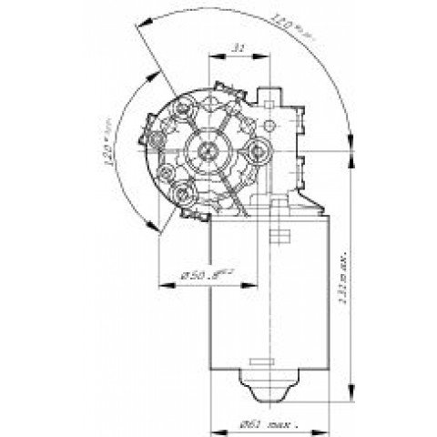 F 006 B20 098 BOSCH Motor del limpiaparabrisas 24V, delante, 13,6W, 24 Nm,  IP23 F 006 B20 098 ▷ Camiones AUTODOC precio y opinión