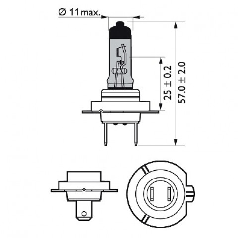 PHILIPS 12972WVUB1 Ampoule, projecteur longue portée