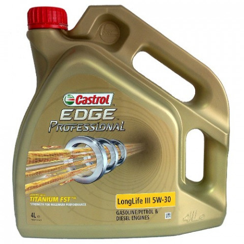 Castrol Edge Professional LongLife III 5W-30 - The Lubrication Store