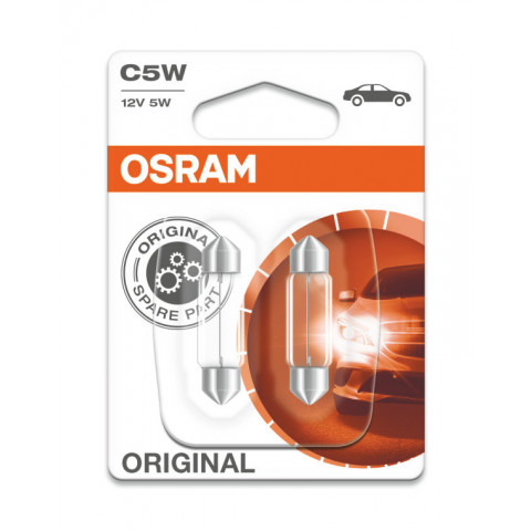 Лампа накаливания OSRAM ORIGINAL 5W C5W 12V