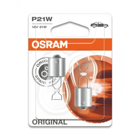 Incandescent bulb OSRAM ORIGINAL 12V P21W 21W 