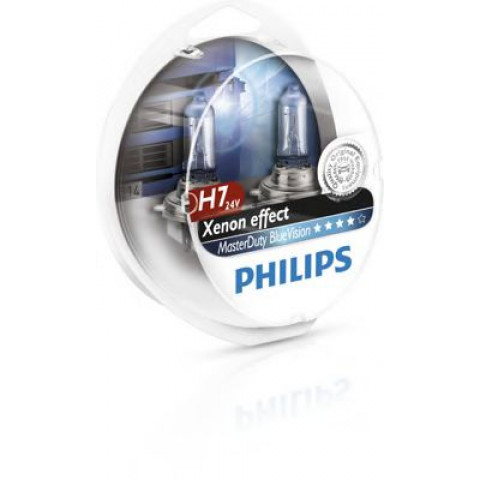 Bombillas H7 24V Luz blanca Master Duty 70W 13972MDBVS2 - Philips Automoción