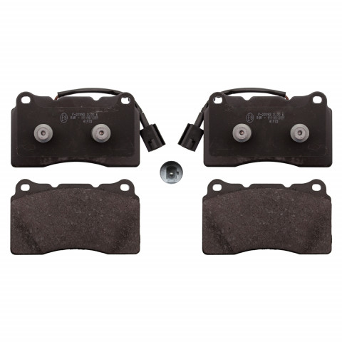 16005 FEBI BILSTEIN 20887 Kit pastiglie freni Assale anteriore