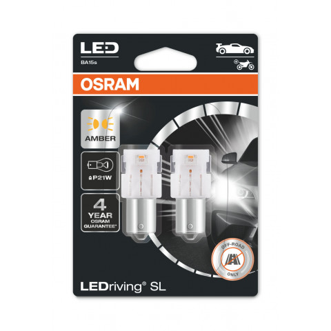 LED bulb OSRAM LEDriving SL P21W YELLOW