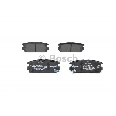 Kit pastiglie freno, Freno a disco BREMBO P 10 004