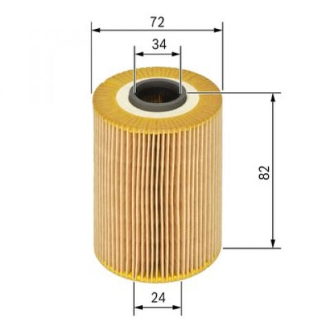 Oil Filter BOSCH 1 457 429 197 Trodo