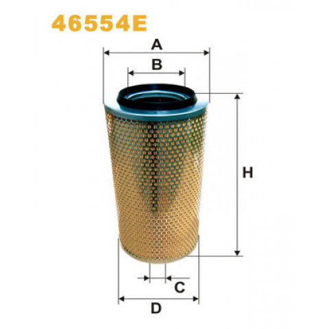 Air Filter WIX FILTERS 46554E- Trodo.com