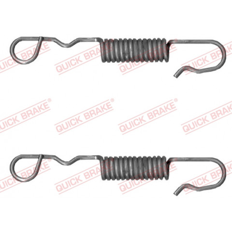 Repair Kit, parking brake handle (brake caliper) QUICK BRAKE 113-0518