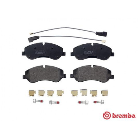 Brake Pad Set, disc brake BREMBO P 24 152- Trodo.com