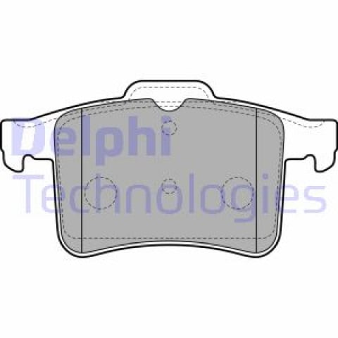 Brake Pad Set, disc brake DELPHI LP2179- Trodo.com