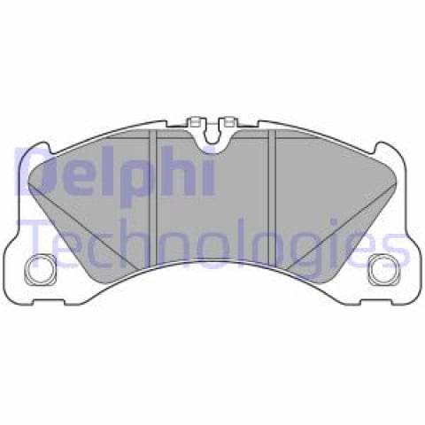 Brake Pad Set, disc brake DELPHI LP3612- Trodo.com