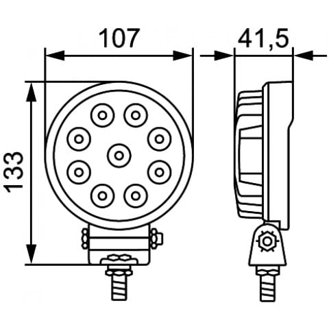 Worklight HELLA 1G0 357 101-012- Trodo.com