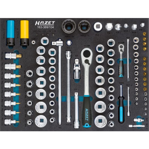 Socket Set HAZET 163-369/104 - Trodo.com