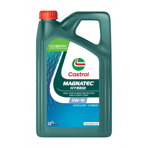 Engine Oil CASTROL MAGNATEC HYBRID 0W16 5L - Trodo.com