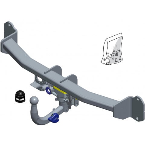 Bmw x1 f48 deals towbar